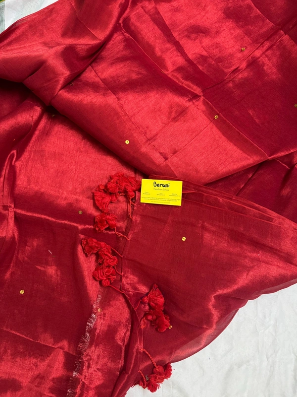 Mul Cotton Tissue Saree