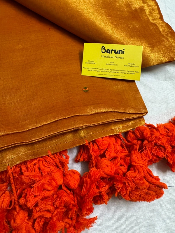 Mul Cotton Tissue Saree