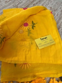 Sunflower Embroidery saree