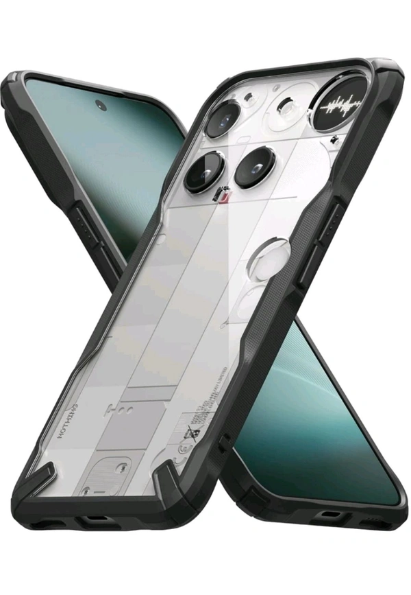 Nothing Phone 3 Back Cover for (Black, Pack of:1)