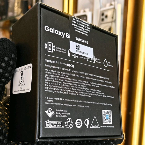 Galaxy Buds2pro with Innovative Al Features, Bluetooth Truly Wireless Bluetooth Headset (Black, True Wireless)