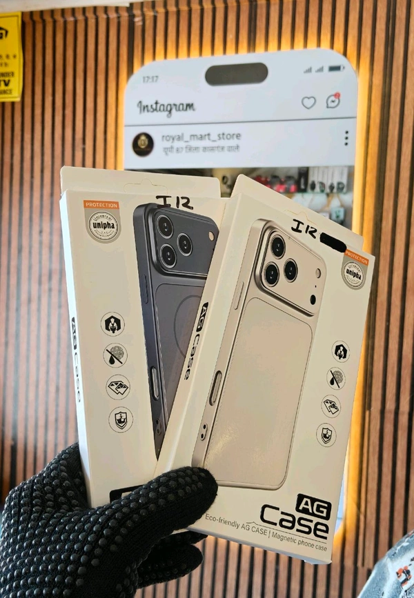 iPhone 12 To 17promax Converter Premium Quality Ring And Back Body Heavy Material by ROYAL MART