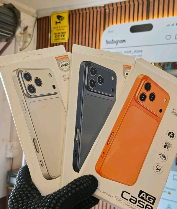 iPhone 12promax To 17promax Converter Premium Quality Ring And Back Body Heavy Material by ROYAL MART