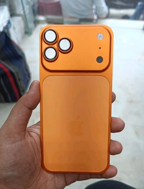 iPhone 14pro To 17promax Converter Premium Quality Ring And Back Body Heavy Material by ROYAL MART - Blue