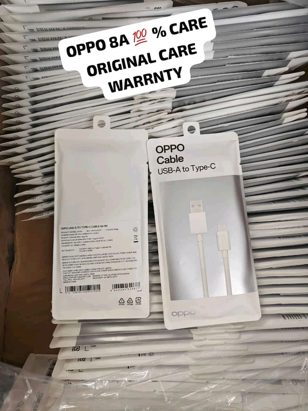 Oppo 8A Usb-A to Type-C Original Care Warranty