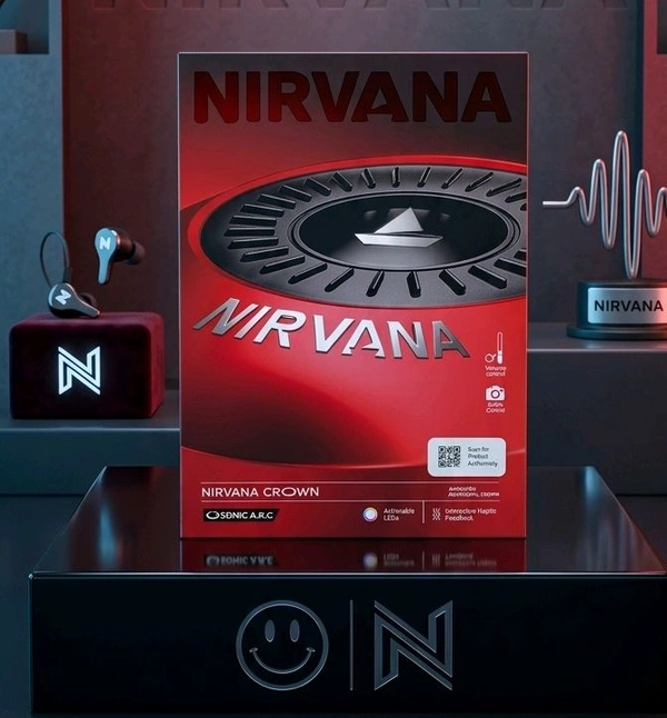 Nirvana Crown Sonic A.R.C 100% Imported..New Products.π₯π₯.Big Box ππ Up to 50db Hybrid ANC..π₯π₯