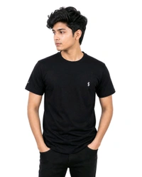 Men T-shirt Black colour cotton 100% good quality (9000)