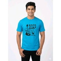 Men T-shirt fabric cotton 100% (9014)