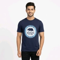 Men T-shirt fabric cotton 100% (9021)