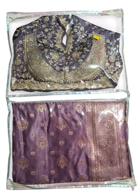 Divisha Sarees Double Blouse āĻļāĻžāĻĄāĻŧāĻŋāϰ āϏāĻā§āĻā§ āĻĨāĻžāĻāĻŦā§ āϰā§āĻĄāĻŋāĻŽā§āĻĄ āĻŦā§āϞāĻžāĻāĻ Silk saree good quality