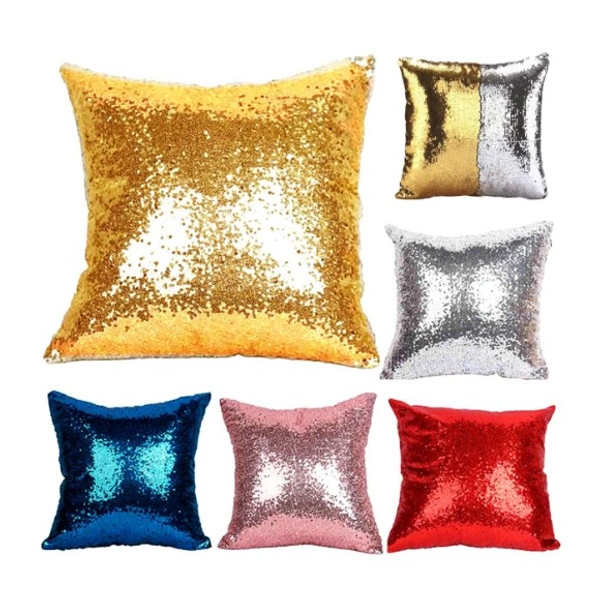 Magic Cushion big with Photo Print - 16x16, Silver