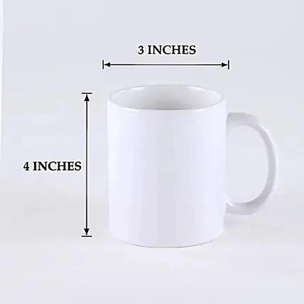 Friendship Gift Coffee Mug - 330 ML, White