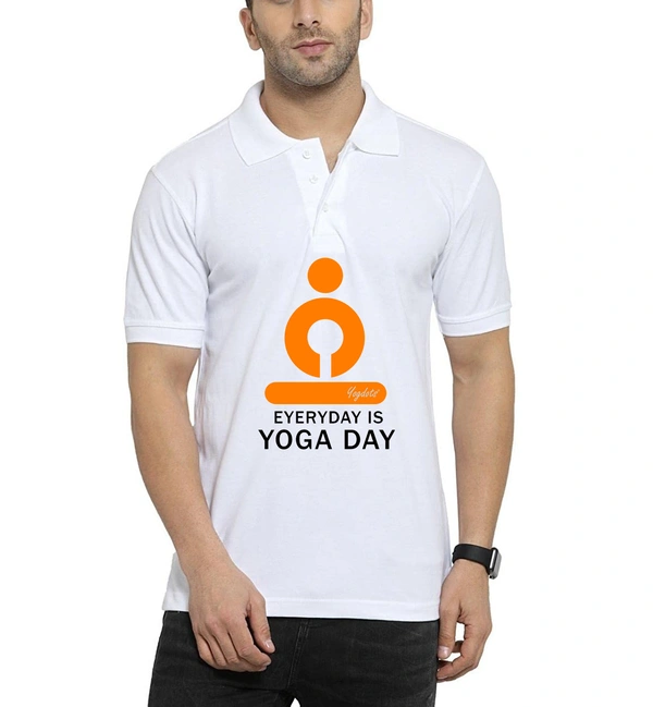 Yoda Day T-Shirts for Men and Women - Large, Polo Collar Logo