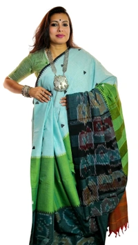 APARAJITA Pure Cotton Dhonekhali Saree