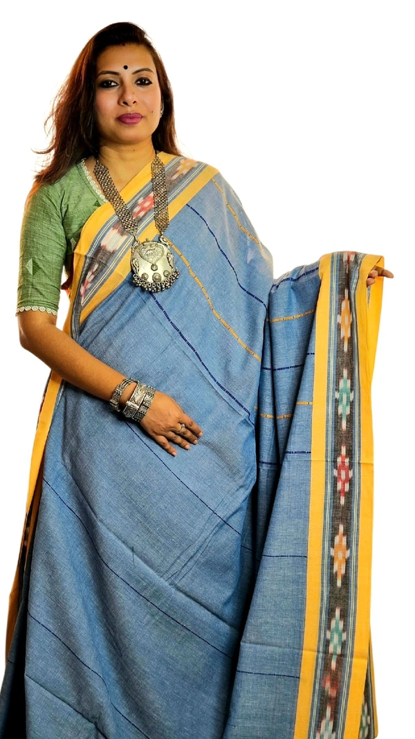 APARAJITA Pure Cotton Dhonekhali Saree