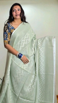 APARAJITA Pastel Linen Sarees