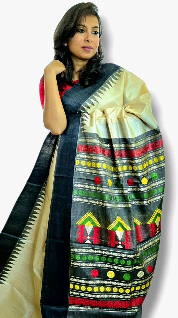 APARAJITA Dolabedi Tussar Saree