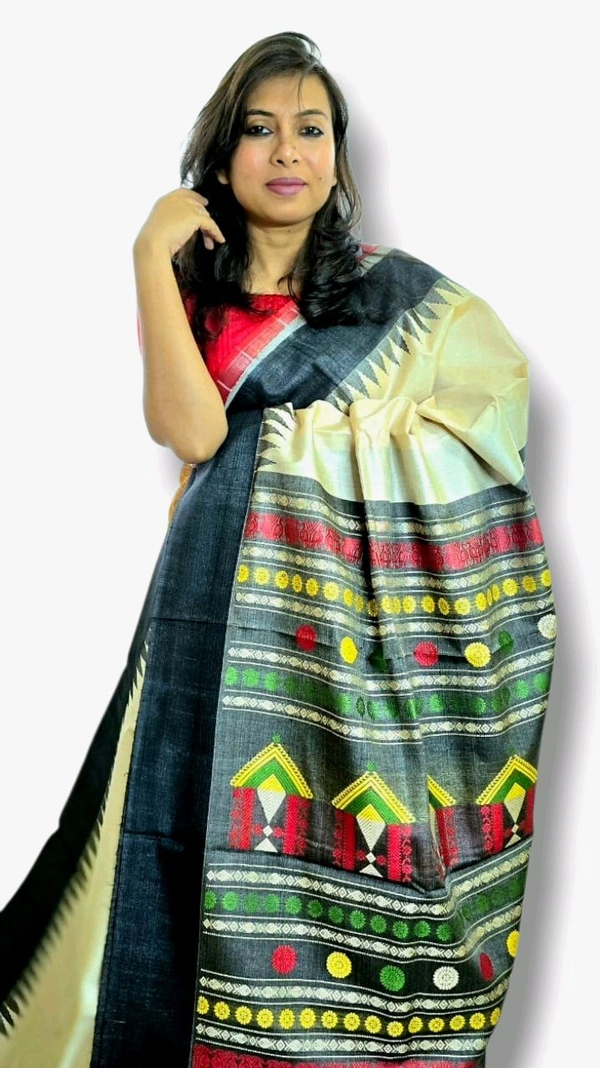 APARAJITA Dolabedi Tussar Saree