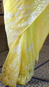 APARAJITA Organza Party Wear Saree