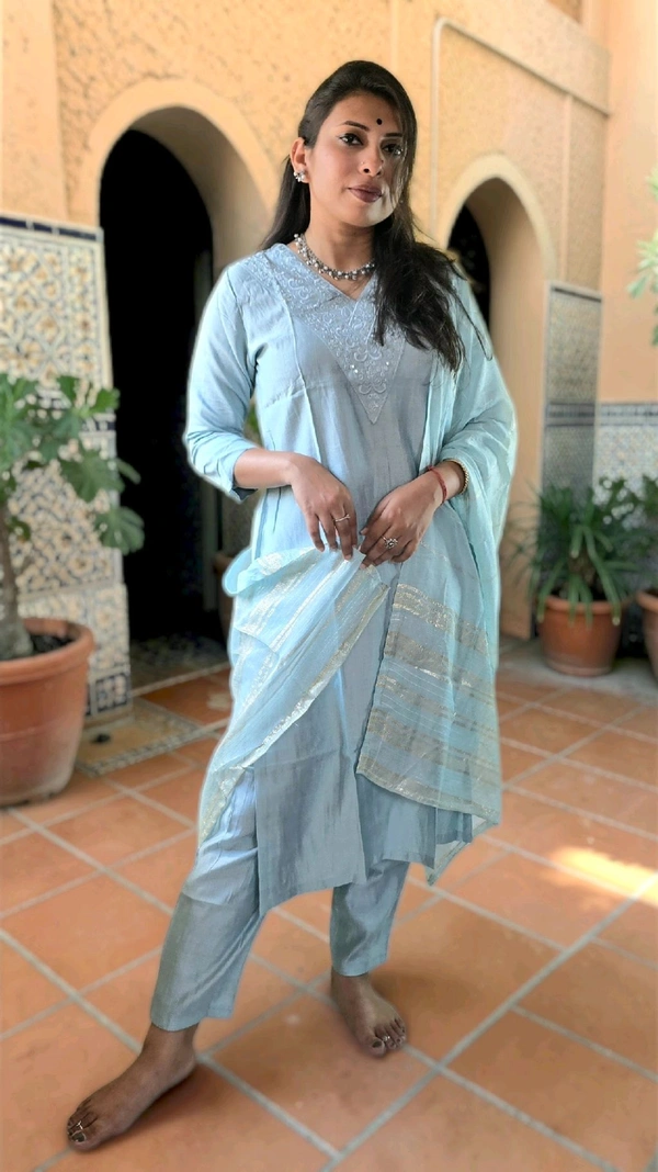 APARAJITA Festive 3Pc Kurti Set - 2XL