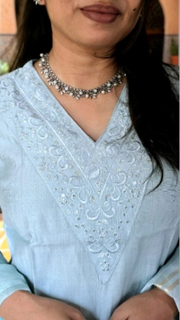 APARAJITA Festive 3Pc Kurti Set - 2XL