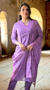 APARAJITA Festive 3Pc Kurti Set - 2XL