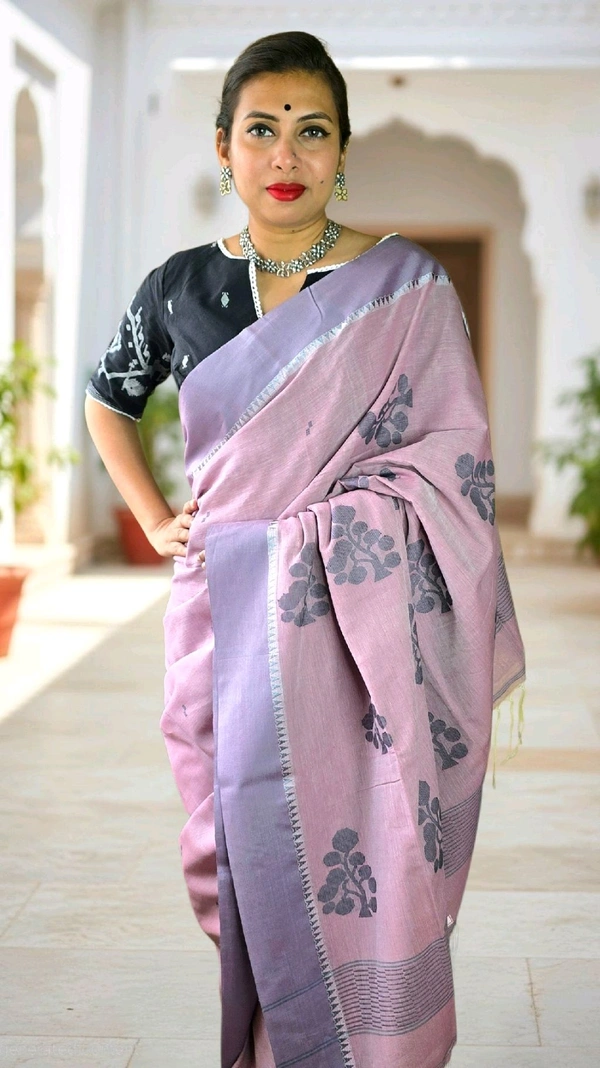 APARAJITA Khadi Cotton Handloom Saree