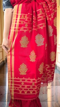 APARAJITA Khadi Cotton Handloom Saree