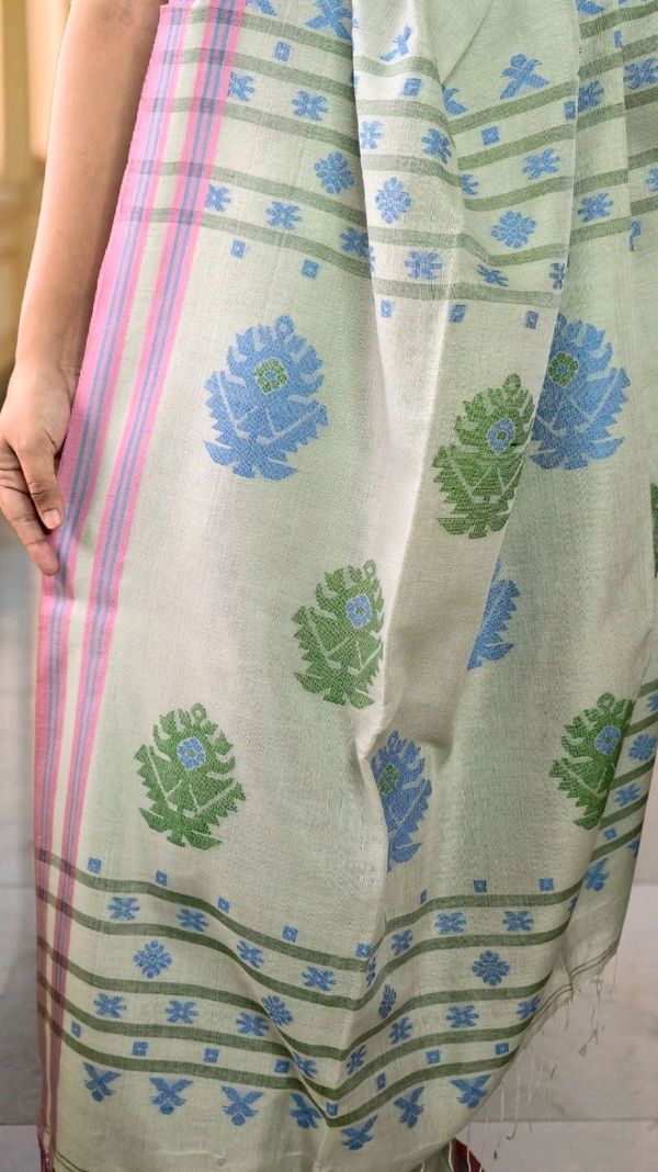 APARAJITA Khadi Cotton Handloom Saree
