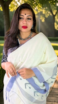 APARAJITA Khadi Cotton Handloom Saree