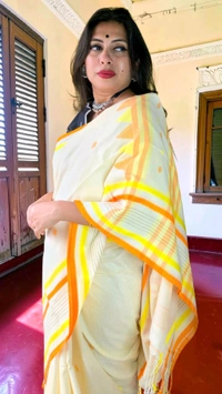 APARAJITA Khadi Cotton Handloom Saree