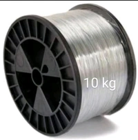 Jhataka Machine Fencing Electric Galvanized Clutch Wire for Boundary – 1000 Meter, 1.5 mm, 7 Inter-Woven Mixed Wire Ideal for Solar Fence Energizer & Electric Fence System for Home