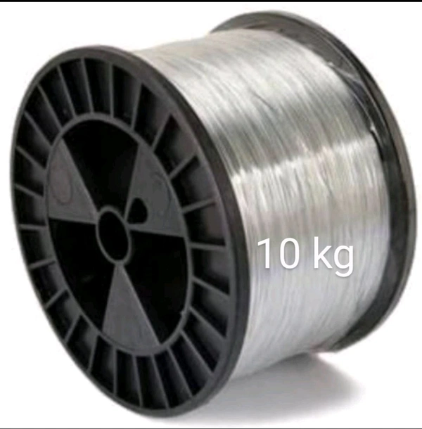 Jhataka Machine Fencing Electric Galvanized Clutch Wire for Boundary – 1000 Meter, 1.5 mm, 7 Inter-Woven Mixed Wire Ideal for Solar Fence Energizer & Electric Fence System for Home