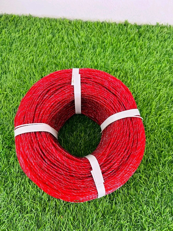 Solar Fencing Zatka Dori polywire Fencing Wire for Boundary | Ideal for Jhatka Machine & Solar Fence Energizer | 3 kg 1 Bundle