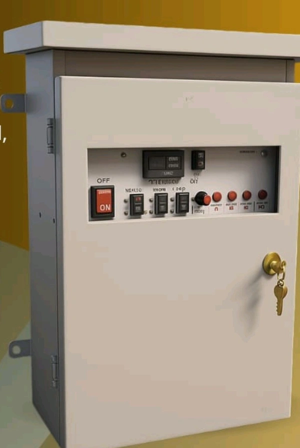Shrangi Remote Control Wall Mount Cabinet Fencing Full Set AC DC 12KV 60 Acre (Machine,12V Battery, 40 Watt Solar Panel,100 Insulator)
