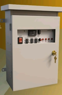 Shrangi Remote Control Wall Mount Cabinet Fencing Full Set AC DC 10KV 30 Acre (Machine,10V Battery, 40 Watt Solar Panel,100 Insulator)
