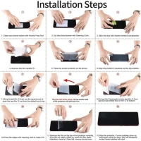 Fnpk  Front Membrane Screen Protector Esay installation - Reno 9/9Pro+, Transperant