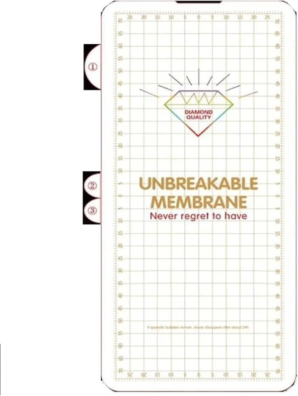 Fnpk  Front Membrane Screen Protector Esay installation - Reno 9/9Pro+, Transperant