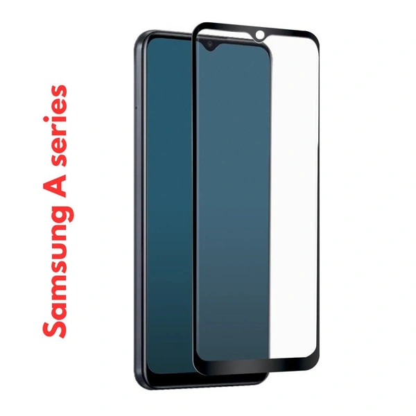Samsung Galaxy Tempered Glass A Series  - A20, Black