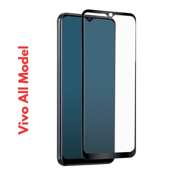 Vivo All Model Tempered Glass  - T14X, Black