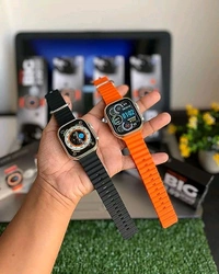 T900 Ultra Smart Watch 2.09" Infinite Display Series 8 Wireless Charging Heart Rate Monitor Bluetooth Call Watch - Orange