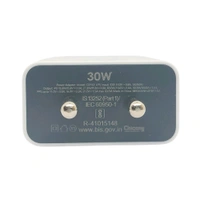 Google 30W USB-C Power Adapter for Google Pixel Mobile devices (White) - 3 Month