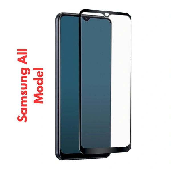 Crystal  Samsung Galaxy All Model Tempered Glass M/F Series  - F34 5G, Black