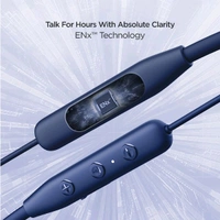 Boat Rockerz 111 Bluetooth Wireless Neckband with Up to 40 Hrs Playtime - Deep Blue, 1 Year