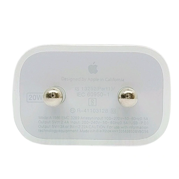 20W USB-C Power Adapter for All iPhone, AirPods & iPad