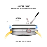 Apple Watch Screen Protector - Black, 45