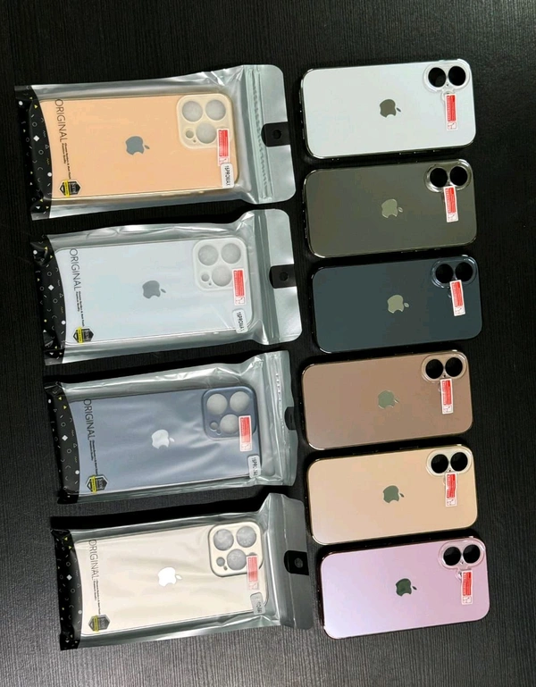 Apple Iphone Premium CHROME LOGO MATT CASE - White, Iphone 11