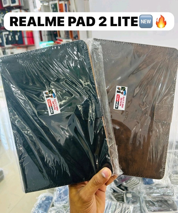 Realme Tab Flip Cover  - Mixed Colour, Realme Pad 2 Lite