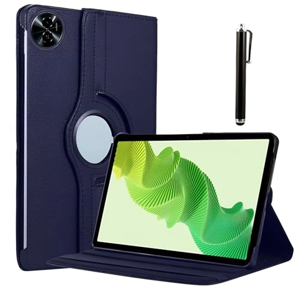 Realme Tab Flip Cover  - Black, Realme Pad 2 Lite