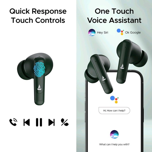 Boat boAt Airdopes 161 ANC - Green